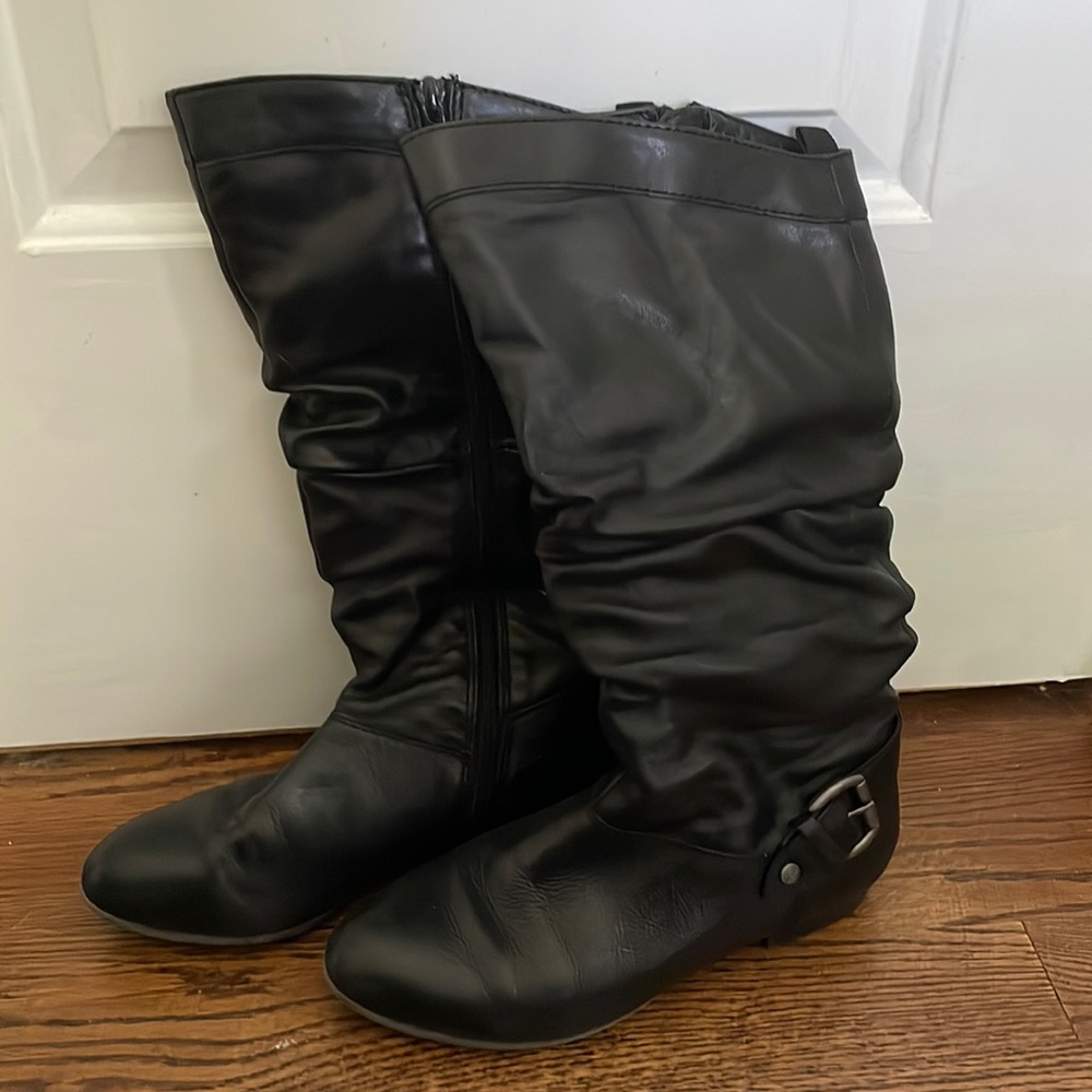 Black aldo boots